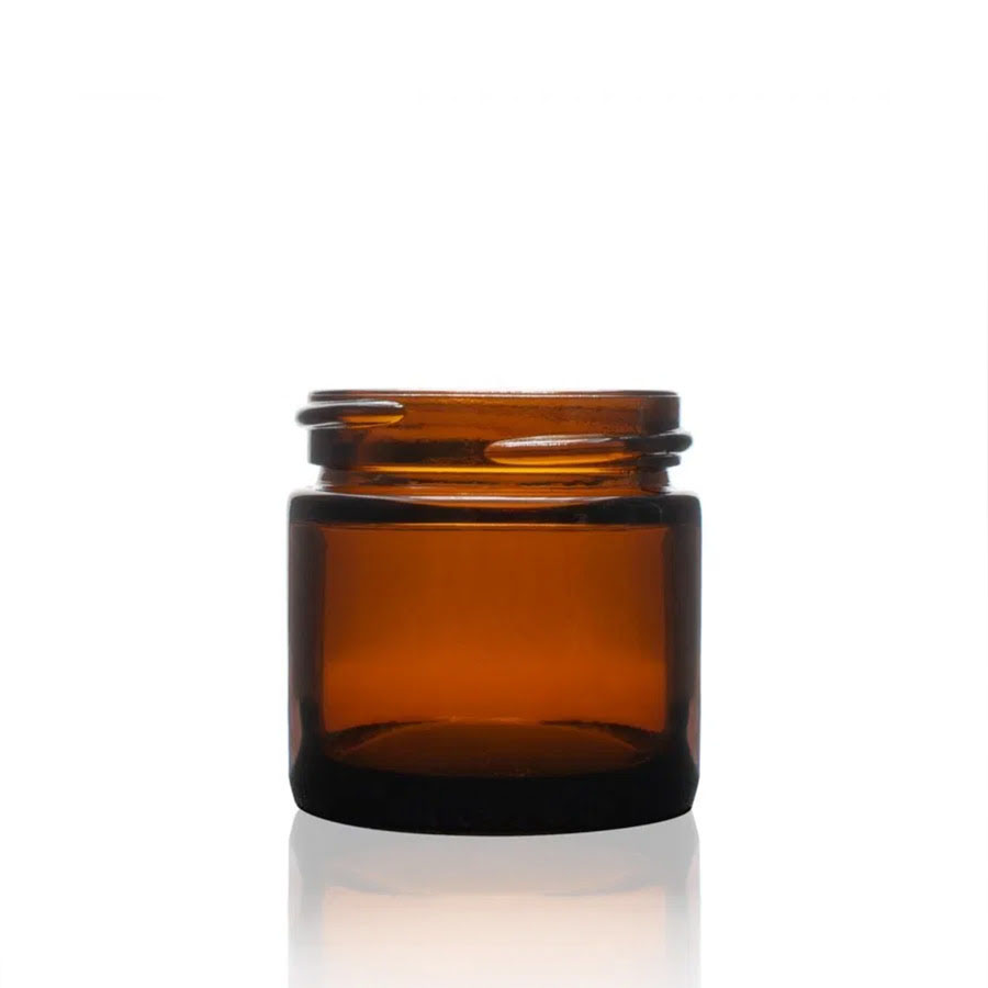 30g Amber Straight Sided Glass Jar with 43-400 Neck Finish Questions & Answers