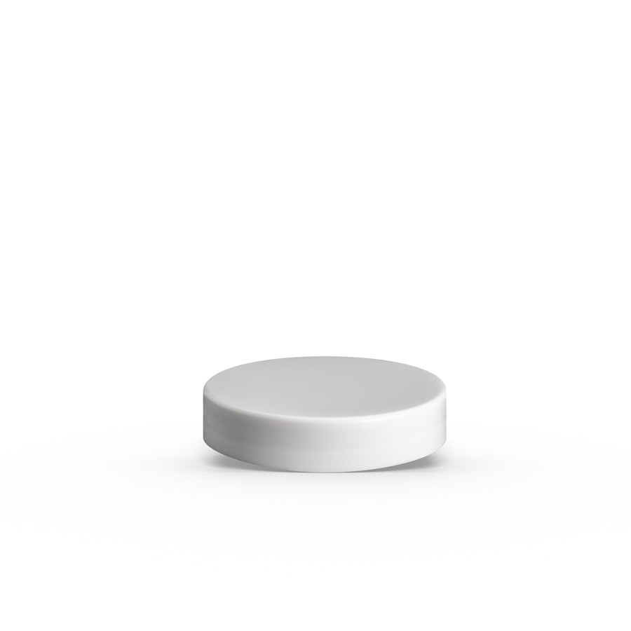 53-400 White PP Smooth Skirt Cap with Printed Pressure Sensitive Liner Questions & Answers