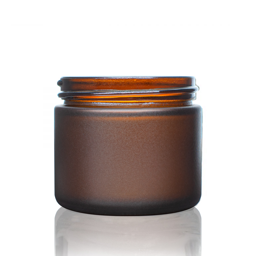 2 oz Amber Frosted Straight Sided Glass Jar with 53-400 Neck Finish Questions & Answers