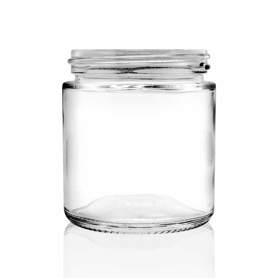 4 oz Clear Straight Sided Glass Jar with 58-400 Neck Finish Questions & Answers