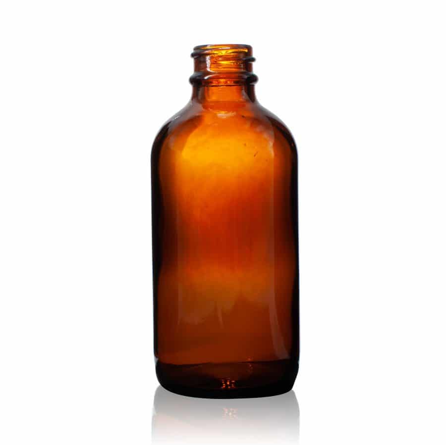 4 oz (120 ml) Boston Round Glass Bottle with 22-400 Neck Questions & Answers