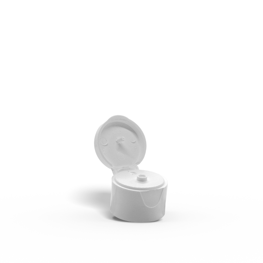 20-410 White PP Plastic Smooth Flip Top Cap Questions & Answers