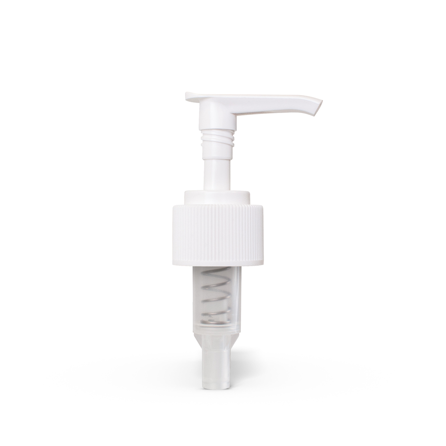 28-410 White Ribbed Skirt Saddle Lotion Pump with 245mm Dip Tube Questions & Answers