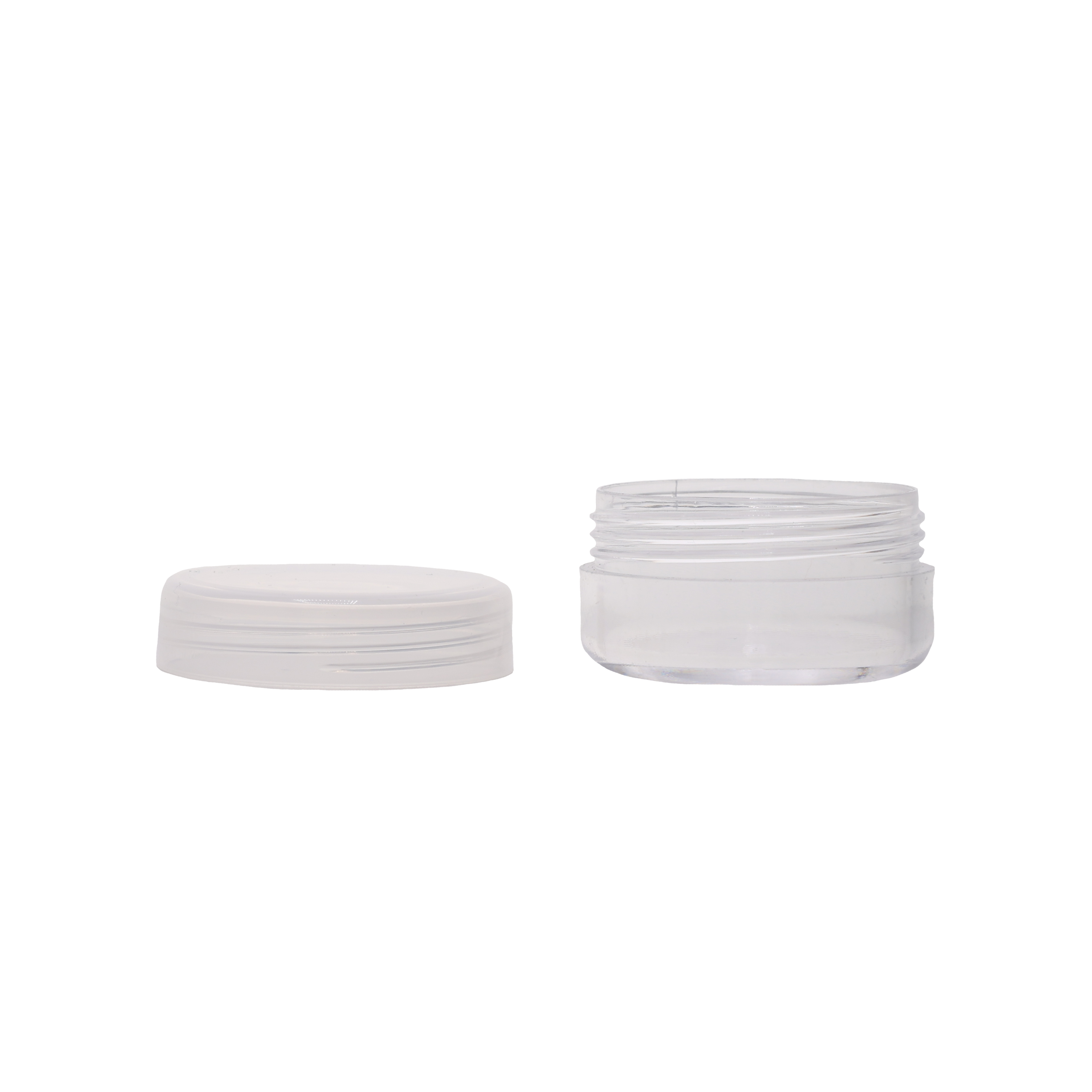 0.34 oz Clear Polystyrene Plastic Jar Questions & Answers