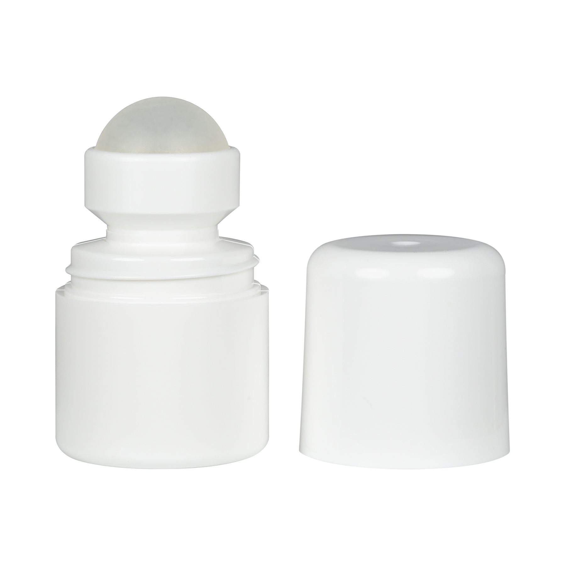 1 oz White HDPE Roll-on Bottle w/ PP Plastic Cap and PP Plastic Roller Ball Questions & Answers