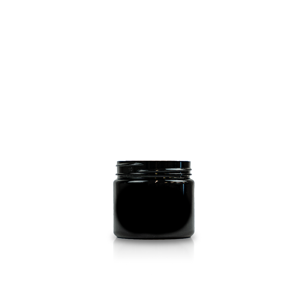 2 oz Black PET Straight Sided Jars 48-400 Neck Finish Questions & Answers